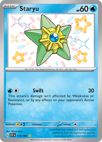 118/091 Staryu - Paldean Fates