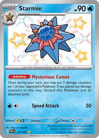 119/091 Starmie - Paldean Fates