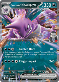 119/182 Team Rocket's Nidoking ex - Destined Rivals