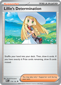 Lillie's Determination 119/132 Mega Evolution card