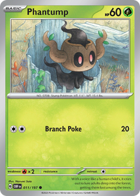 011/197 Phantump - Obsidian Flames