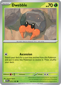 Dwebble 011/182 Destined Rivals card