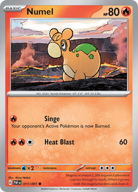 011/091 Numel - Paldean Fates