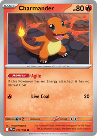 011/094 Charmander - Phantasmal Flames