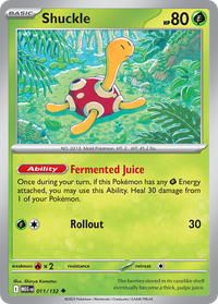 011/132 Shuckle - Mega Evolution