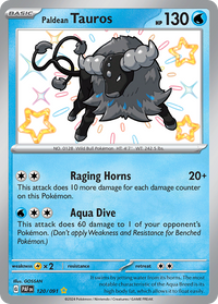 120/091 Paldean Tauros - Paldean Fates