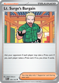 Lt. Surge's Bargain 120/132 Mega Evolution card