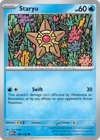 120/165 Staryu - Scarlet & Violet 151