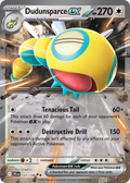 Dudunsparce ex 121/159 Journey Together card