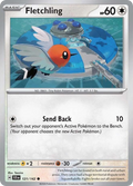 Fletchling 121/142 Stellar Crown card