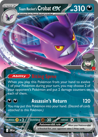 122/182 Team Rocket's Crobat ex - Destined Rivals