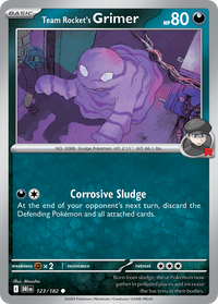 123/182 Team Rocket's Grimer - Destined Rivals