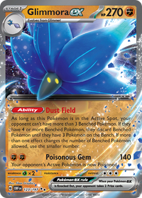 123/197 Glimmora ex - Obsidian Flames