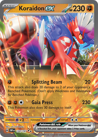 124/197 Koraidon ex - Obsidian Flames