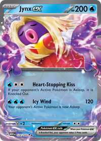 124/165 Jynx ex - Scarlet & Violet 151