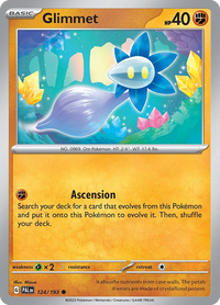 124/193 Glimmet - Paldea Evolved