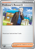 Professor's Research 124/131 Prismatic Evolutions card