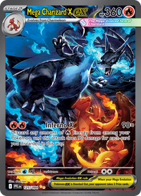125/094 Mega Charizard X ex - Phantasmal Flames