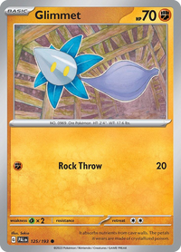 125/193 Glimmet - Paldea Evolved