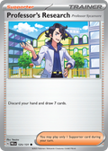 Professor's Research 125/131 Prismatic Evolutions card
