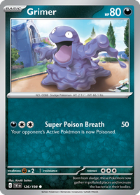 126/198 Grimer - Scarlet & Violet Base