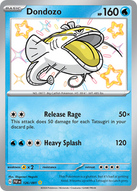 126/091 Dondozo - Paldean Fates