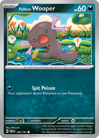 126/197 Paldean Wooper - Obsidian Flames