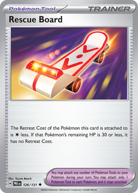 126/131 Rescue Board - Prismatic Evolutions