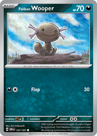 127/197 Paldean Wooper - Obsidian Flames