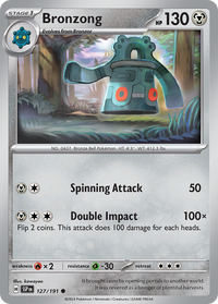 127/191 Bronzong - Surging Sparks