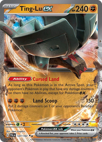 127/193 Ting-Lu ex - Paldea Evolved