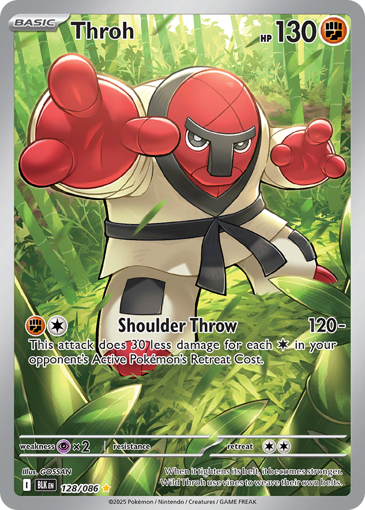 Throh 128/086 Black Bolt card