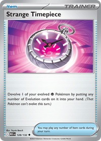 128/132 Strange Timepiece - Mega Evolution