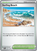 Surfing Beach 129/132 Mega Evolution card