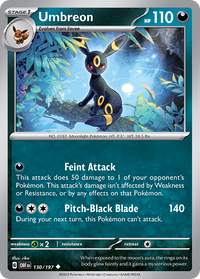 130/197 Umbreon - Obsidian Flames