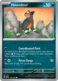 131/197 Houndour - Obsidian Flames