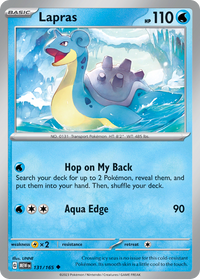 131/165 Lapras - Scarlet & Violet 151