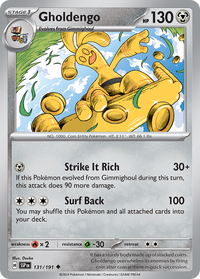 131/191 Gholdengo - Surging Sparks