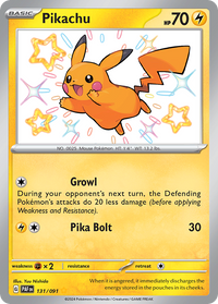 131/091 Pikachu - Paldean Fates