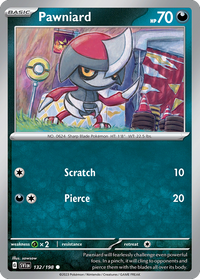132/198 Pawniard - Scarlet & Violet Base