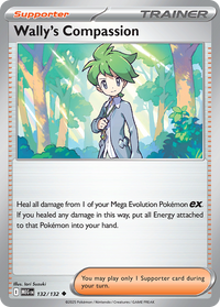132/132 Wally's Compassion - Mega Evolution