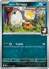 132/182 Marnie's Scraggy - Destined Rivals