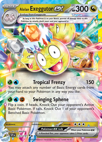133/191 Alolan Exeggutor ex - Surging Sparks