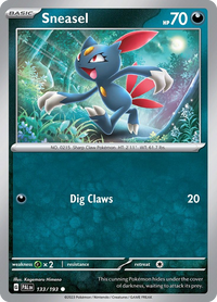 133/193 Sneasel - Paldea Evolved