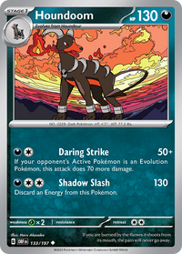 133/197 Houndoom - Obsidian Flames
