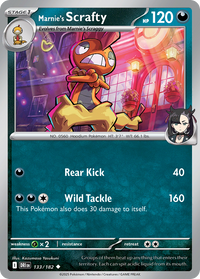 133/182 Marnie's Scrafty - Destined Rivals