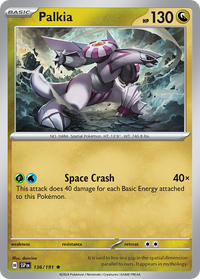136/191 Palkia - Surging Sparks