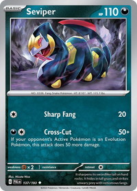137/193 Seviper - Paldea Evolved