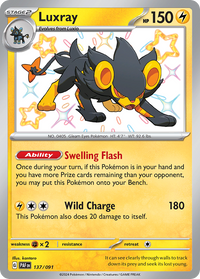 137/091 Luxray - Paldean Fates