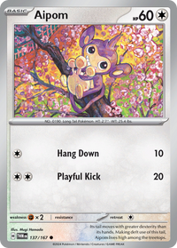 137/167 Aipom - Twilight Masquerade